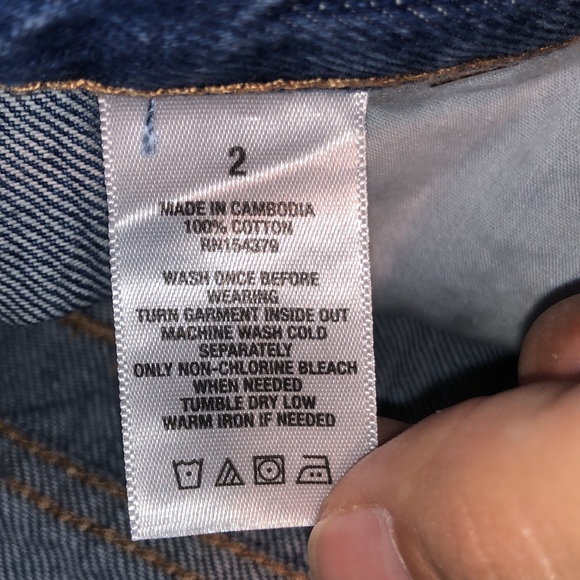 Aeropostale cut off boyfriend jean shorts - Picture 4 of 4